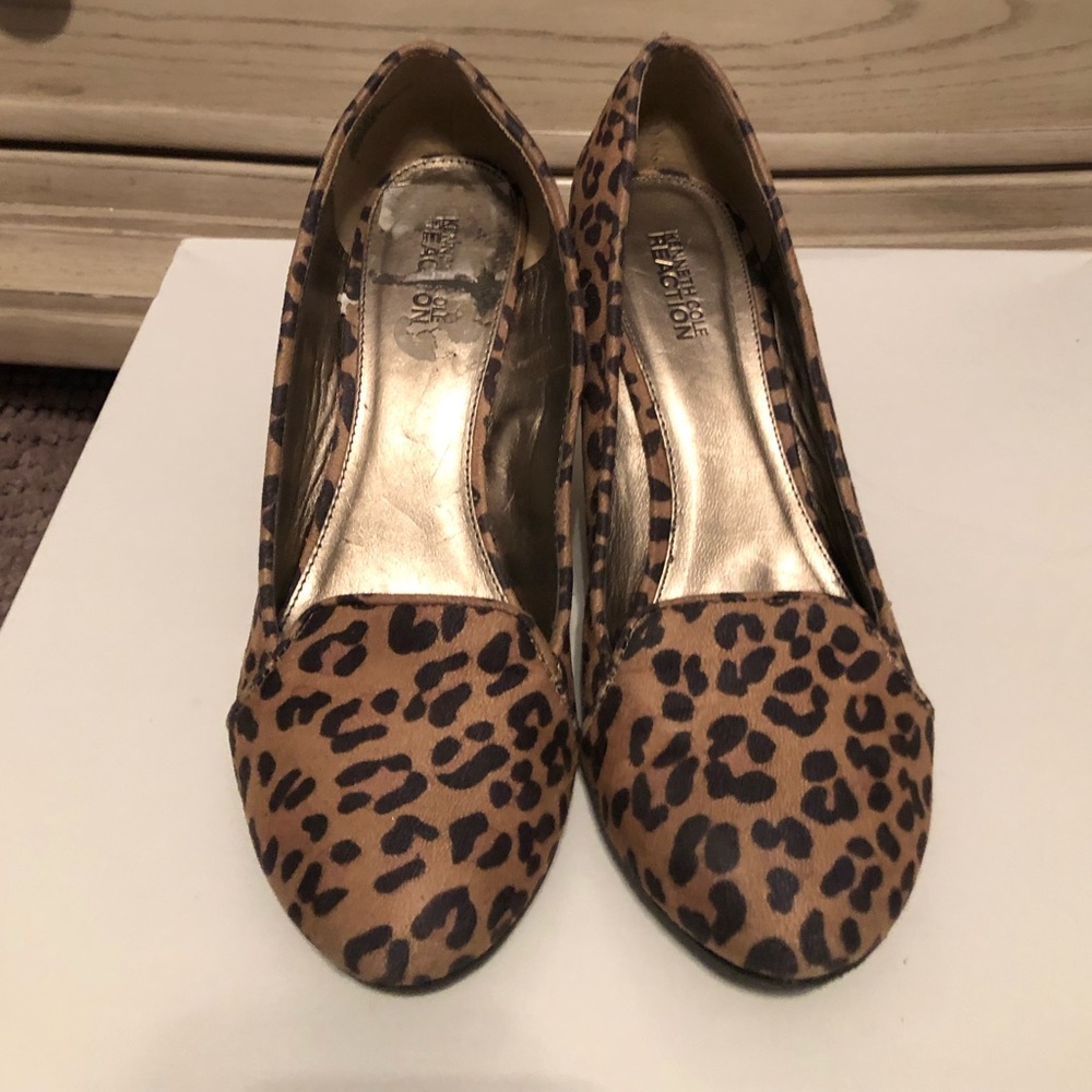 Kenneth Color leopard wedges - Picture 2 of 3